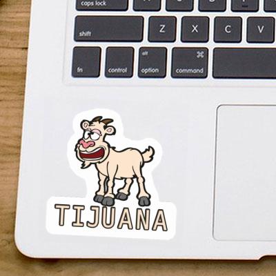 Tijuana Autocollant Chèvre Laptop Image