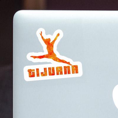 Sticker Tijuana Gymnast Laptop Image