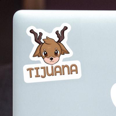 Sticker Tijuana Deerhead Notebook Image