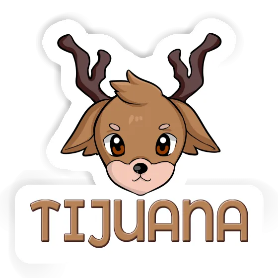 Sticker Tijuana Deerhead Image