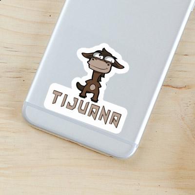 Standing Horse Sticker Tijuana Laptop Image