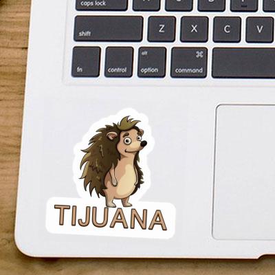 Sticker Tijuana Igel Notebook Image