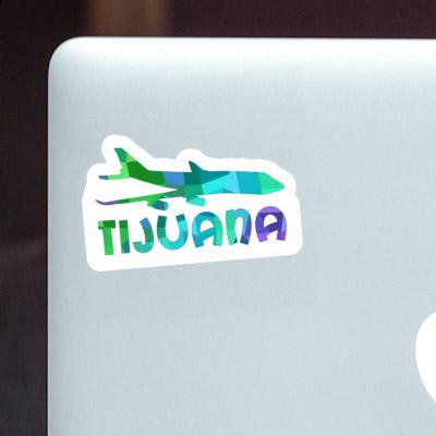 Sticker Jumbo-Jet Tijuana Notebook Image