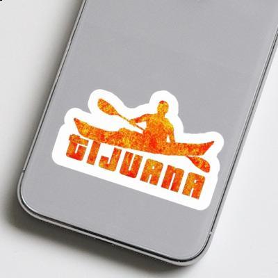 Sticker Tijuana Kayaker Image