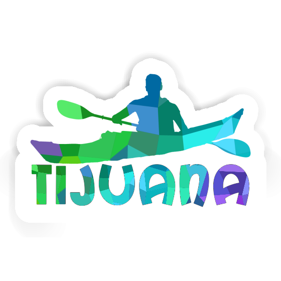 Sticker Tijuana Kayaker Laptop Image