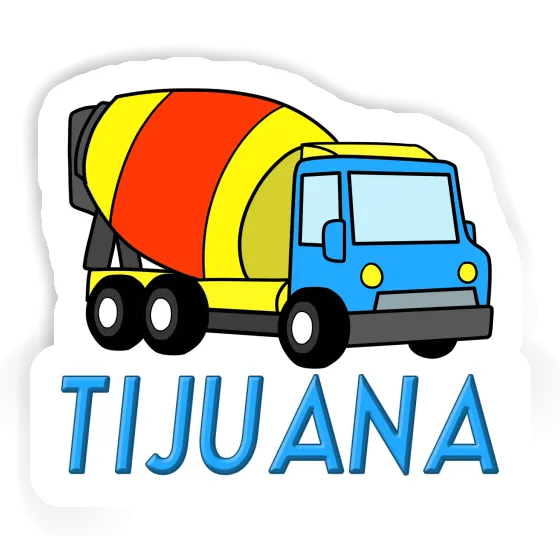 Tijuana Autocollant Camion malaxeur Image