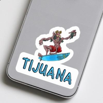 Sticker Surfer Tijuana Image