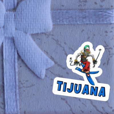 Sticker Tijuana Skifahrer Gift package Image