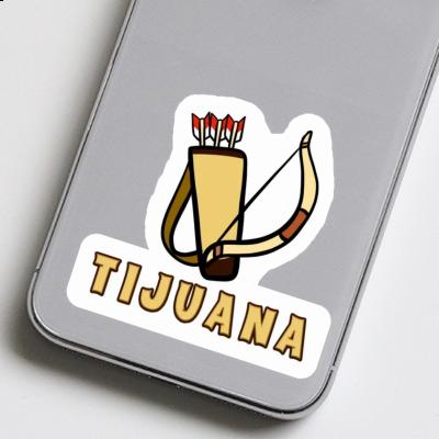 Pfeilbogen Sticker Tijuana Notebook Image