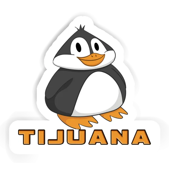 Tijuana Autocollant Pingouin Laptop Image