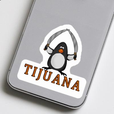 Autocollant Pingouin de combat Tijuana Laptop Image