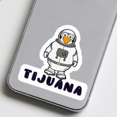 Tijuana Sticker Astronaut Image