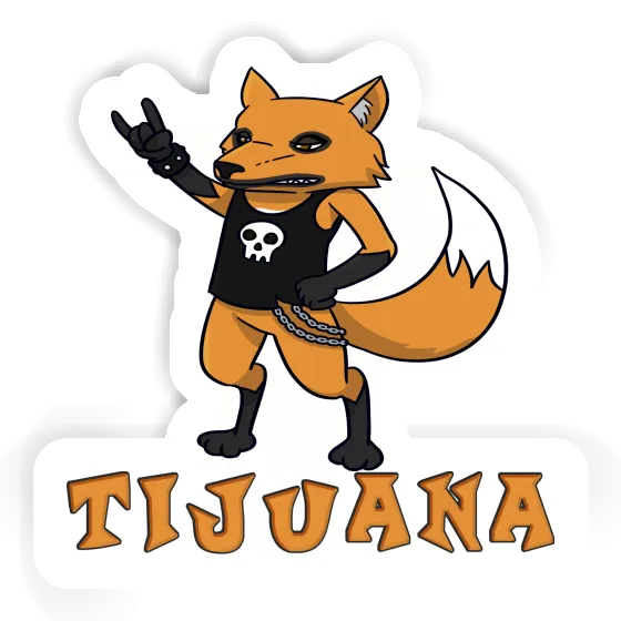 Sticker Fox Tijuana Laptop Image