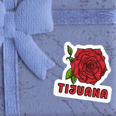 Autocollant Tijuana Rose Notebook Image