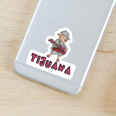 Sticker Tijuana Rockergirl Image