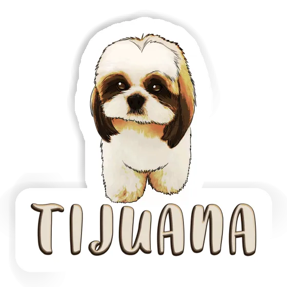 Sticker Tijuana Shih Tzu Gift package Image