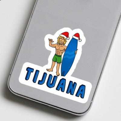 Surfeur Autocollant Tijuana Image