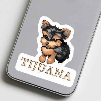 Tijuana Sticker Terrier Notebook Image