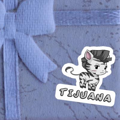 Sticker Tijuana Zebra Gift package Image