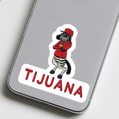 Sticker Zebra Tijuana Laptop Image