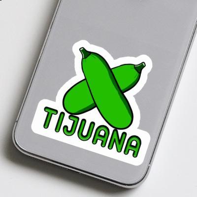 Sticker Zucchini Tijuana Notebook Image