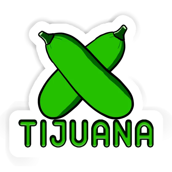 Sticker Zucchini Tijuana Image