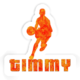 Basketballspieler Aufkleber Timmy Image