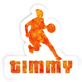 Sticker Basketballspielerin Timmy Image