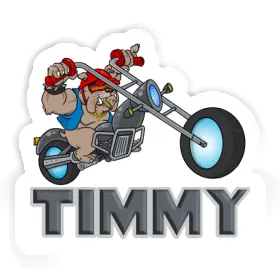 Timmy Sticker Biker Image