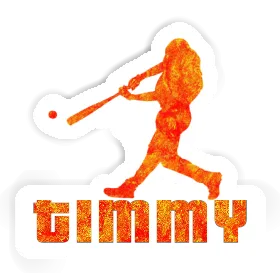 Baseball Player Sticker Timmy Image