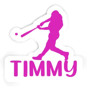 Sticker Baseball Player Timmy Image