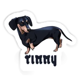 Dachshund Sticker Timmy Image