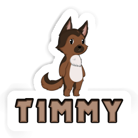 Aufkleber Deutscher Schäferhund Timmy Image