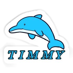 Dolphin Sticker Timmy Image