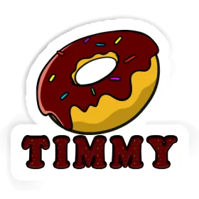 Aufkleber Donut Timmy Image