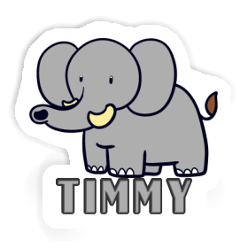 Aufkleber Elefant Timmy Image