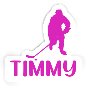 Timmy Sticker Hockey Player Image