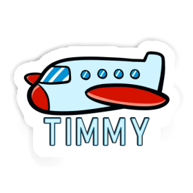 Sticker Airplane Timmy Image