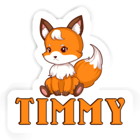 Timmy Autocollant Renard Image