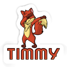 Renard Autocollant Timmy Image