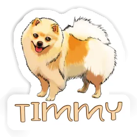 Timmy Sticker German Spitz Image