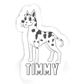 Sticker Timmy Great Dane Image