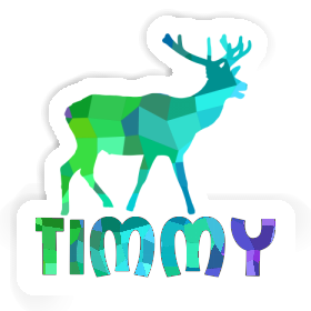 Cerf Autocollant Timmy Image