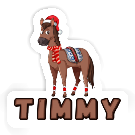 Sticker Timmy Weihnachtspferd Image