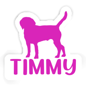 Hund Sticker Timmy Image