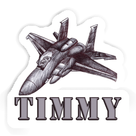 Plane Sticker Timmy Image