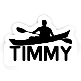 Sticker Kayaker Timmy Image