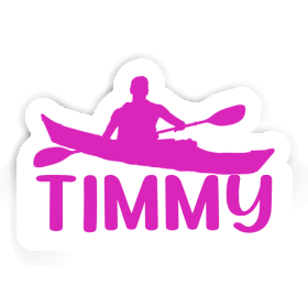 Sticker Timmy Kayaker Image