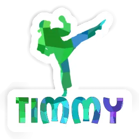 Karateka Aufkleber Timmy Image