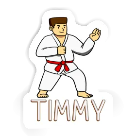 Karateka Aufkleber Timmy Image